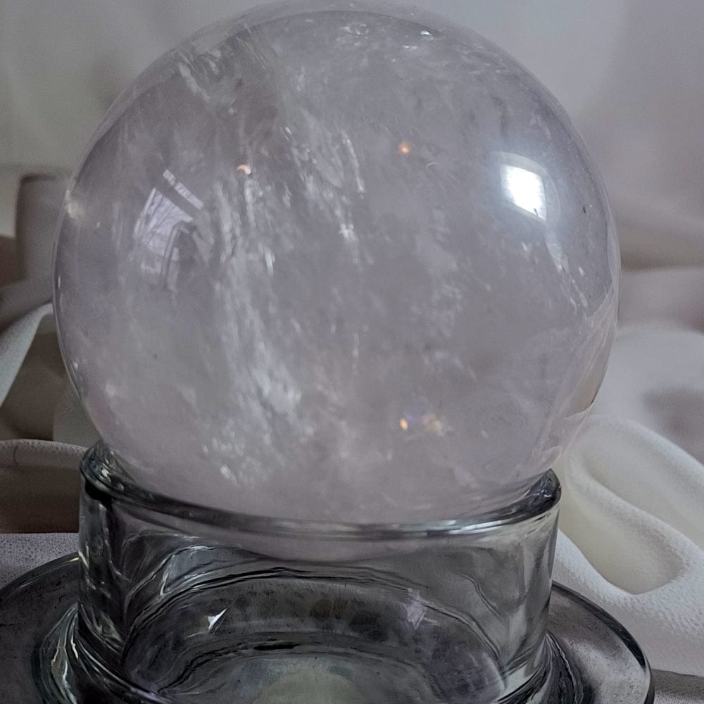 AM Crystals Plus LLC Sphere Clear Quartz Sphere
