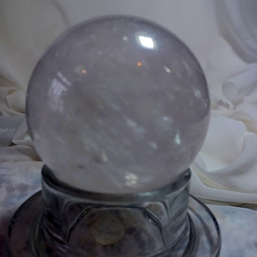 AM Crystals Plus LLC Sphere Clear Quartz Sphere
