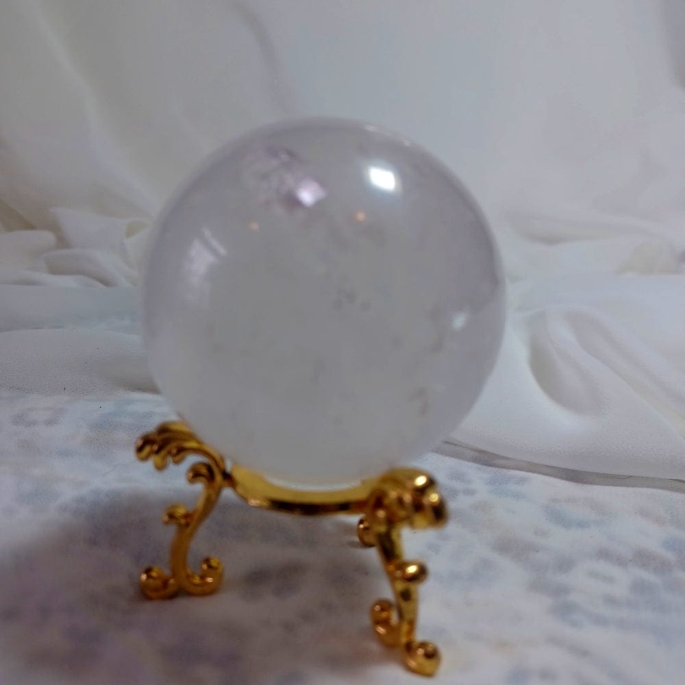 AM Crystals Plus LLC Sphere Clear Quartz Sphere