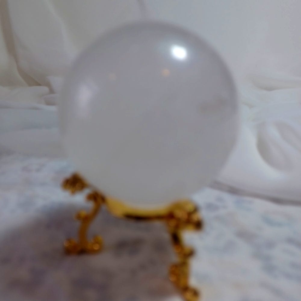 AM Crystals Plus LLC Sphere Clear Quartz Sphere