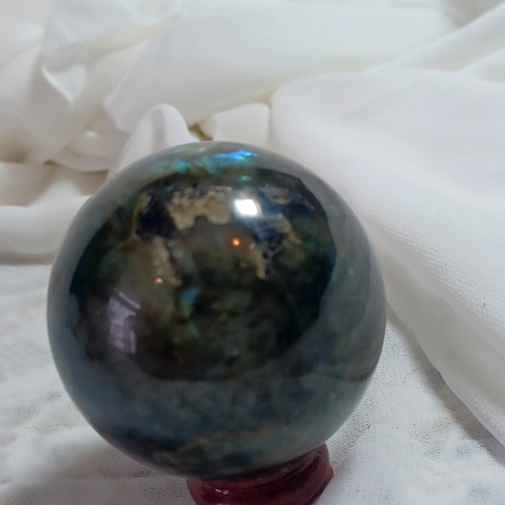 AM Crystals Plus LLC Sphere Labradorite Sphere