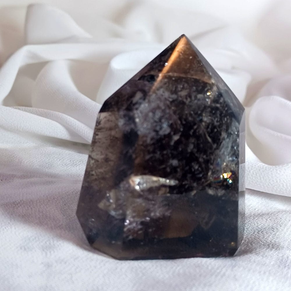 AM Crystals Plus LLC Tower Smoky Quartz Tower