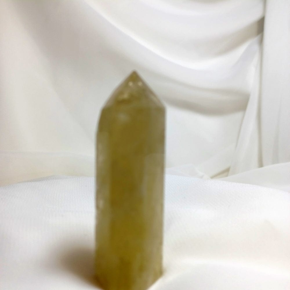 AM Crystals Plus LLC Tower Yellow Quartz Tower